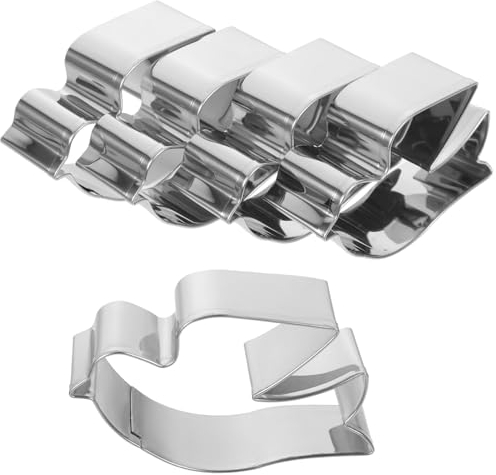 PRETYZOOM 5pezzi Tagliabiscotti Forma Di Piccione Acciaio Inossidabile Stampo Per Biscotti Creativi e Mousse Facile Da Pulire e Versatile Per Decorazioni Uniche
