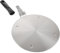 APACALI 1 Stück Induktionsadapterplatte 24 cm, Adapterplatte für Induktionsherd mit abnehmbarem Griff, Edelstahl Induktion Adapter für die Verwendung von Kaffeekannen auf Induktionskochfelder