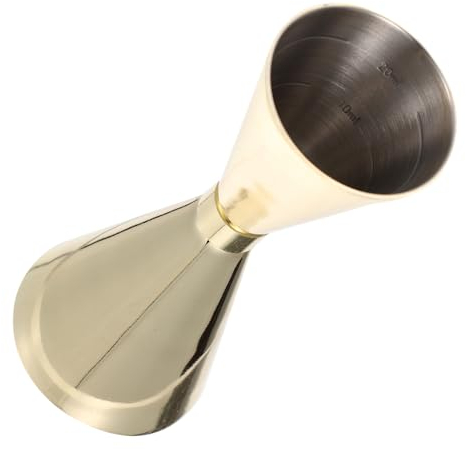 PRETYZOOM Ring Wine Measuring Device Stainless Steel Jigger Measure Cup Bar Accessory Cocktail Jigger