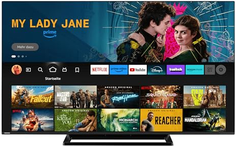 Toshiba 65 Zoll Fernseher Fire TV (4K UHD Smart TV, HDR Dolby Vision, Triple-Tuner, Alexa Built-In, Sound by Onkyo) 65UF3F63DAZ