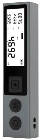 Upgraded Distance Meter M120 Mini Laser Distance Meter Backlight Bluetooth Portable Home Measurement(M120 30M)