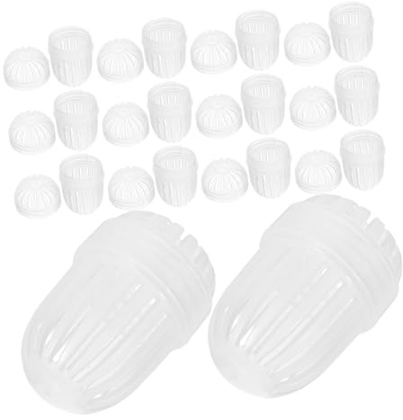 MAGICLULU Lot de 20 Infuseurs à Thé en Vrac Passoire à Thé Transparente en Plastique Alimentaire Résistance la Chaleur Filtration Fine Tasse Mug