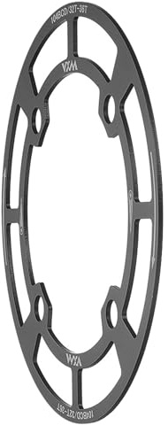 Generisk cykelkedjor skydd – 104 mm skyddsplåt | aluminiumlegering – ihåligt lätt bakhjulsskydd för barn vuxna racing mountainbike motorcykel säkerhet tillbehör svart