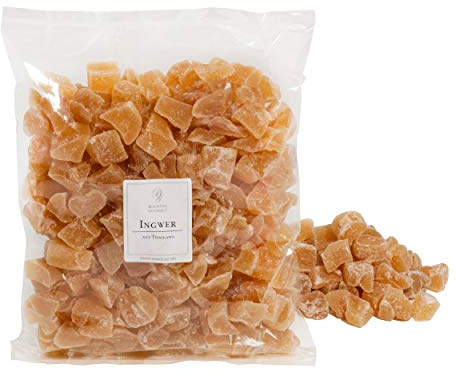 Boomers Gourmet - Kandierter Ingwer, leicht gesüßt - 1 kg
