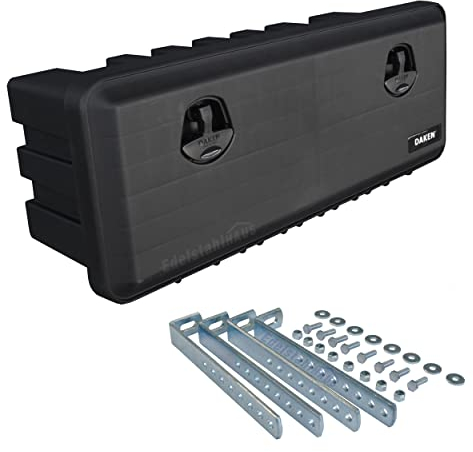 Cassetta degli attrezzi per camion, Daken Just 900-R, 900 x 367 x 300 mm, 57,5 l, con supporto verticale VH401
