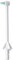 Panasonic WEW0984W303 orthodontische Ersatzdüse für 2-in-1 Pflege mit Wasserstrahldüse & Bürstenkopf,Düse für Ultraschall,AIR IN und Reisemundduschen,Munddusche für kieferorthopädische Geräte,2er-Pack
