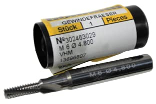 GÜHRING Bohrgewindefräser Gewindefräser Gewinde Fräser M6 ø4,8mm VHM Nr.302463029