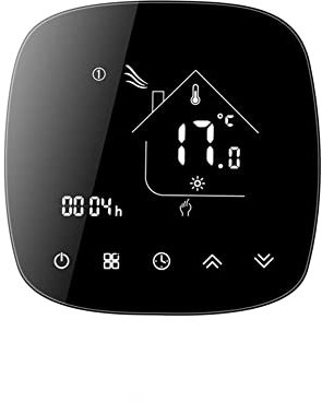 MincoHome AC95-250V Fashion Stype WiFi Termostato 0.5 °C Precisione Smart Temperature Controller per Elettrico/Acqua/Gas Caldaia Sistema di riscaldamento a pavimento (riscaldamento ad acqua)