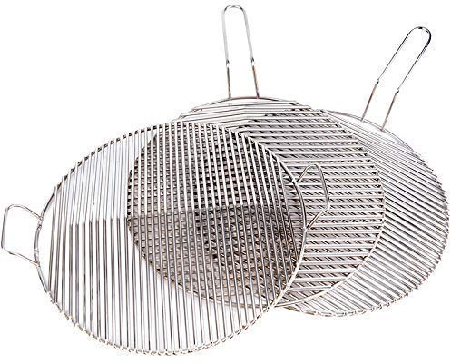 FGHSD Grillzubehör, Gemüsekorb zum Grillen, Grillkorb, Edelstahl-Grillnetz, Grillnetz für Zuhause, gegrilltes Fleisch