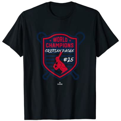 World Champions Cristian Pache Baseball Player Saying Camiseta