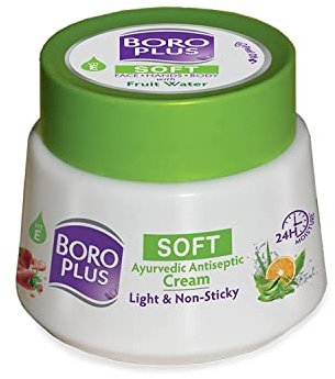 HerbalDeal BoroPlus Soft Antiseptic Cream | Light & Non-sticky | Provides 24 hour moisturisation|Ayurvedic Cream for all seasons -200ml