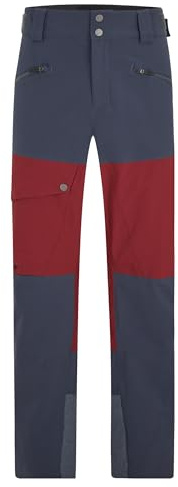Ziener Herren Tiffin Ski-Hose/Freeride | PFC frei Wolle wattiert, ombre, 48