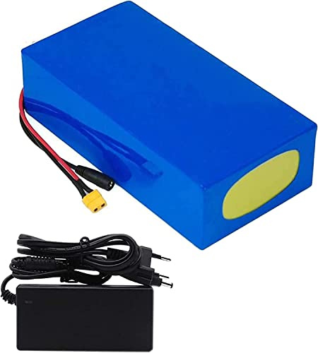 48V Batterie Ebikes 10/12/15/20AH Batterie Au Lithium Avec Chargeur, Rechargeable Étanche Batterie Lithium-ION Pour Moteur De Scooter De Vélo Électrique 500W-1000W 48V 10AH,XT60 plug
