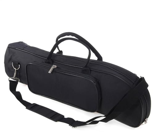 Schulter-Trompetentasche, Gig-Trompetentasche, Rucksack, 52 x 15 x 13 cm, robustes, wasserdichtes Zubehör, kompakte Aufbewahrung für Cello-Anfänger, Studenten