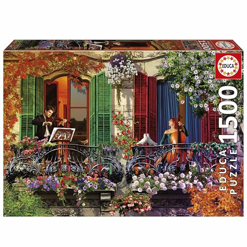 Educa - 1500 Teile Puzzle für Erwachsene | Serenade. Inklusive Fix Puzzle-Kleber. Maße: 85 x 60 cm. Ab 14 Jahren (20257)