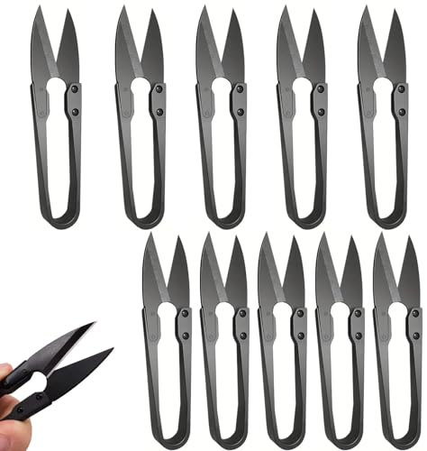 10 cesoie di alta qualità in acciaio inox rivestito. Versatile come cesoie da giardino, cesoie o utensili per bonsai