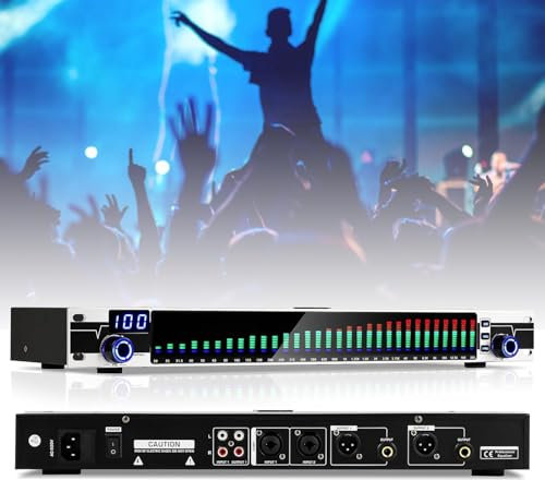 Mavdecll Equalizzatore a 31 Bande, Grafica Stereo Audio, 10 Effetti Preimpostati, qualità del Suono HD in Uscita, Processore Digitale DSP, Amplificatore di Equalizzatore Audio Auto