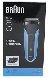 Braun Series 3 Afeitadora Eléctrica Hombre, 310BT, Azul