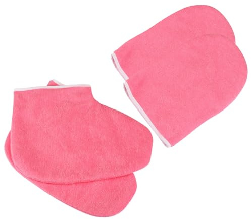 Ipetboom Wachs Fuß Abdeckungen Set Für Paraffin Therapie Wachsbad Handschuhe Zubehör Fußhandabdeckung Aus Wachsbad Für Spa Und Home Use