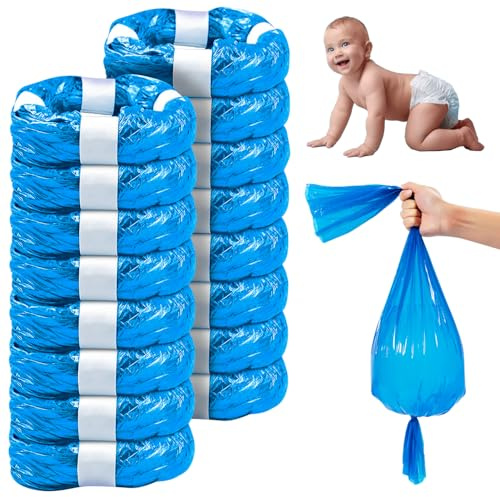 My Happy Nappy 16 Windeleimer Nachfüllkassetten Kompatibel mit Tommee Tippee Twist & Click, Sangenic Tec, Simplee Sangenic und LitterLocker – Duftbeutel 4,5 Meter Anti-Geruch