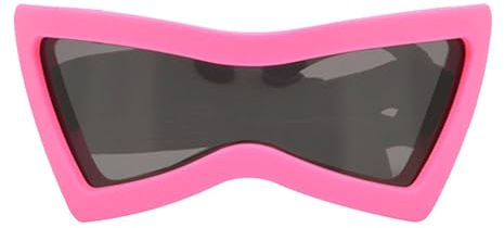 Hundebrille | Winddichte Schutzbrille Für Hunde | Haustierbrille Mit Verstellbarem Band & UV-Schutz Für Welpen & Kleintiere Bei & Wandern