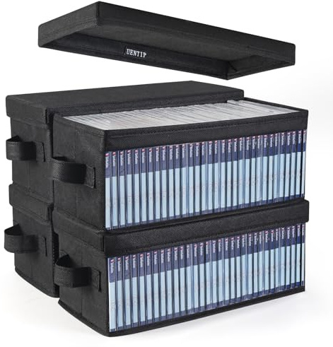 UENTIP 128 CDs in Standard-Jewelcases, 256 CDs in Slimcases und 700 Discs in CD-Hüllen (4er-Pack)