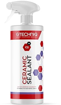 Gtechniq C2 Ceramic Sealant for Cars 1L | Quick Spray-On Ceramic Sealant, Repels Water and Dirt, Enhances Gloss, Long-Lasting Protection