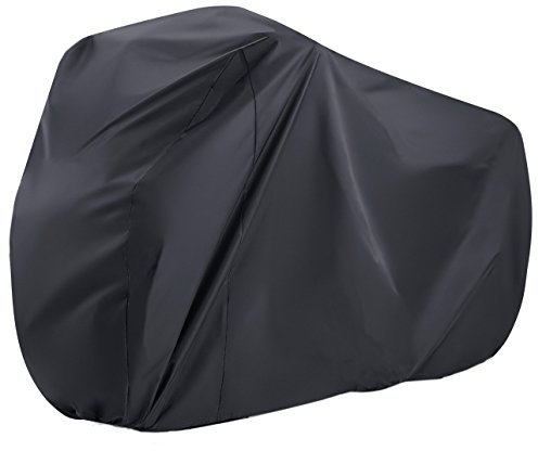 Maveek Bike Cover For 1 Bike, Waterproof Bike Covers for Outside Storage 190T Nylon Anti Dust Rain UV Protection Indoor Outdoor Storage Bicycle Cover with Storage Bag for Mountain Bike Road Bike