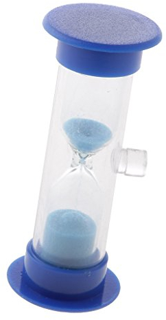 Saugnapf Sanduhr 3 Min Zahnputzuhr Eier Uhr Kochen Uhr Zähne putzen Minuten - Blau