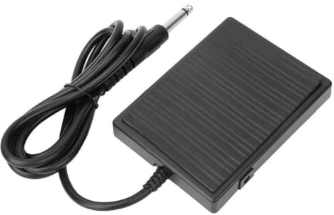 Alomejor Universal Piano Foot Sustain Pedal Controller Schalter für Klaviertastaturen Synthesizer Zubehör
