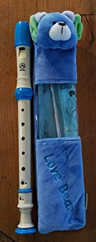 Pellarin ASRB-101-BK Sopranblockflöte Barock blau