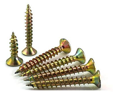 (M3M3.5M4M5) Tornillos autorroscantes endurecidos, clavos secos con cabeza avellanada cruzada-M4 * 16 【100 piezas】