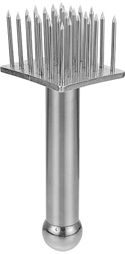 BESTonZON Fleischzartmacher Edelstahl Nadel Fleisch Tenderizer Fleischklopfer Fleischhämmer Fleischstecher Steaker für Steak Meat Rindfleisch Schweinefleisch Huhn L