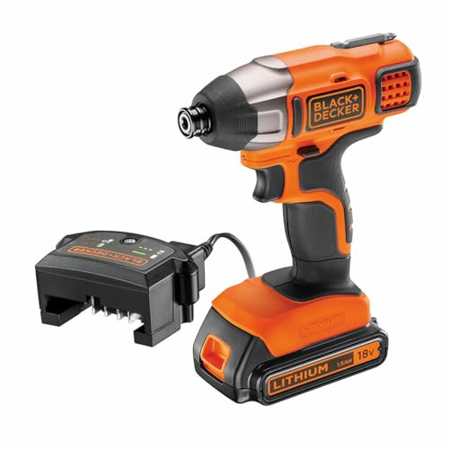 Black & Decker Avvitatore di impatto bdcim18d1a-qw 115 NM