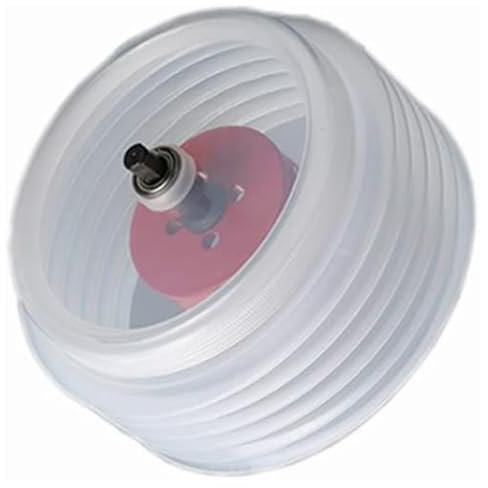 Drill Dust Collector Hole Elastic Sealing Drill Dust Collector Hole Saw Dust Catcher Cover Shockproof Drill Dust Collector for Power Tool Accessories (White)