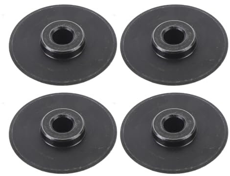 4pcs Rohrschneidrad, Rohrschneider Blatt Ersatz Ultra Dünner Manganstahl für Kupfer -Messing -Aluminium -Kunststoffstahl