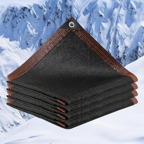 Breathable UV Protection Sun Shade Sail 4.0M x 8.0M for Pergola, Garden, Greenhouse - Includes Free Rope & Reinforced Grommets for Easy Installation
