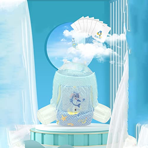 Haofy Pannolino da Nuoto Riutilizzabile per Bambini, Design Elastico in Vita, Tessuto Non Tessuto e Materiale in Cotone, a Prova di Perdite per Piscina e Spiaggia, vestibilità Comoda (L)