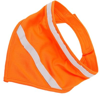 UKCOCO Reflektierendes Hundehalstuch und Reflektierenden aus Polyester mit Schnell Trocknender für Nächtliche Spaziergänge mit Hund und Welpen