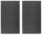 Zeller 26255 Copri-Fornelli/Tagliere Granit, Vetro, Grigio, 52x30x0.8 cm, 2 Unità
