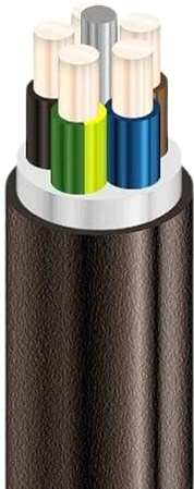EDELIZON Erdkabel NYY-J 25m 3x2,5 mm² | VDE Starkstromkabel | Verwendung bei Elektroinstallation, im Innen- und Außenbereich, bei direkter Verlegung im Erdreich
