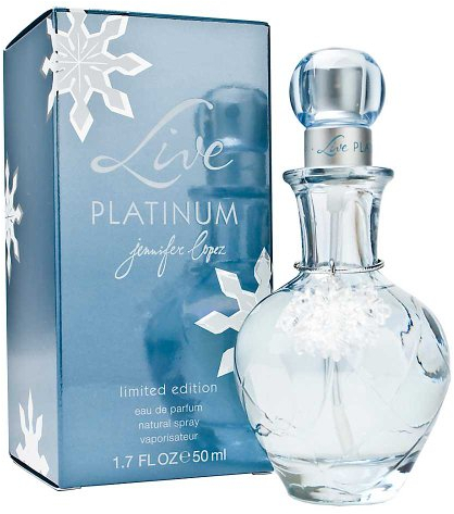 Jennifer Lopez Live Platinum Eau de Parfum 50ml Spray