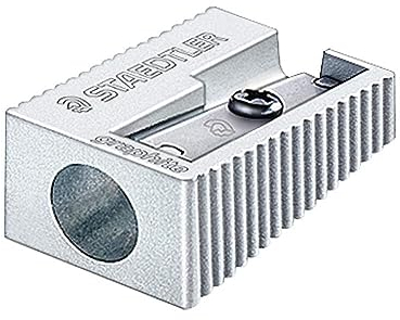 Staedtler 510 10 – Anspitzer (Manual Pencil Sharpener, Metallic, Metall)