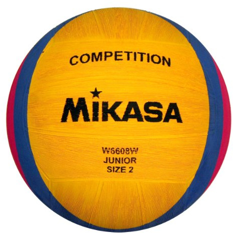 Mikasa Wasserball W6608W, gelb / blau / pink, 1213