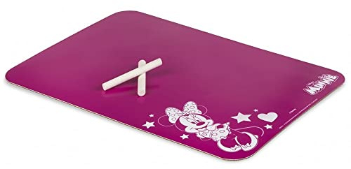 Disney 667096 Minnie Kreidetafel 27 x 38 cm Kreidetafeln und Marker, Rosa und weiß