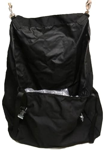 Horse Diaper – Manure Bag Cordura Nylon - Black (Pony)