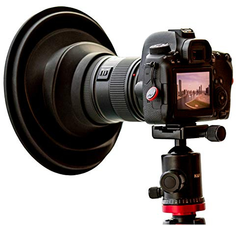 Original ULHgo Ultimate Lens Hood - DSLR Camera Lens Anti Reflection Camera Accessory - Foldable Rubber Lens Protector - Fits 49mm - 82mm Lens Filter Thread - Photography Gifts - From Kickstarter