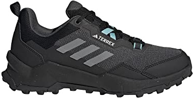 Adidas Women's Zapatilla Terrex AX4 Hiking, Core Black/Grey Three/Mint Ton, 40 2/3