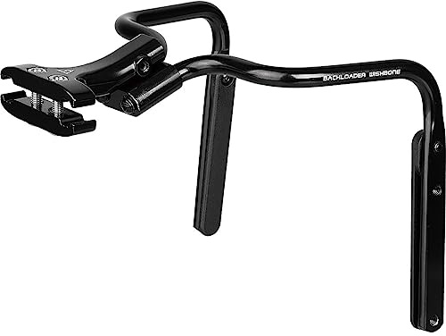 Topeak BackLoader Wishbone, estabilizador de Bolsa Trasera antiintercambio, Aluminio, con 2 Juegos de Jefes de Montaje para Jaula de Botella