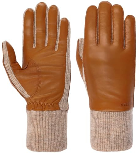 Hestra Jeanne Handschuhe Fingerhandschuhe Lederhandschuhe Damen - mit Futter Winter Herbst-Winter